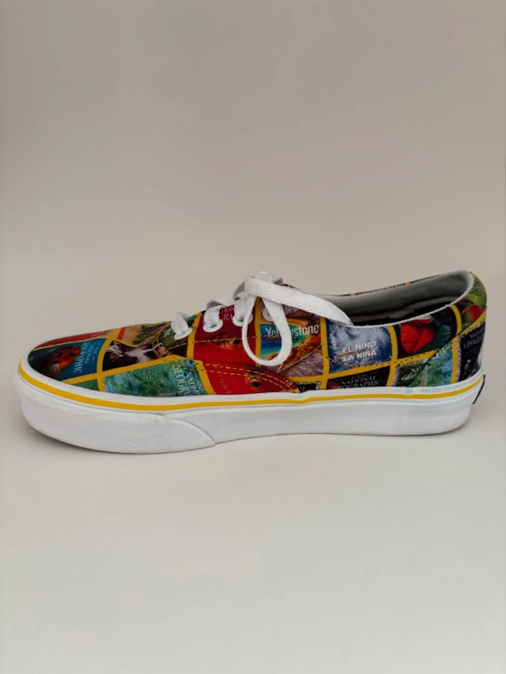 Vans Collab Canvas Sneaker Limited Edition National Geographic Women